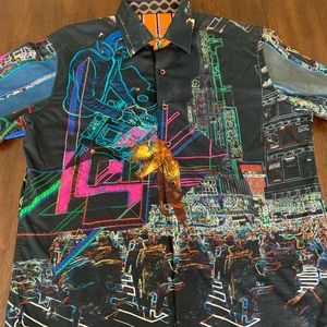 LIMITED EDITION Robert Graham Fiber Optics Shirt
